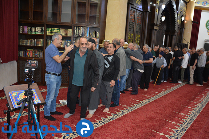 حفل لتوديع حجاج بيت الله الحرام في جلجولية